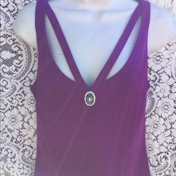 NWT Evan Piccone size 10 embellished neckline - Picture 2 of 6